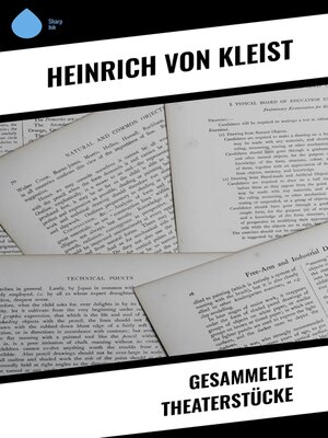 cover image of Gesammelte Theaterstücke